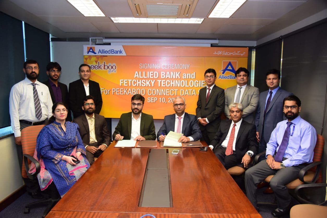 Peekaboo Connect Signing Ceremony